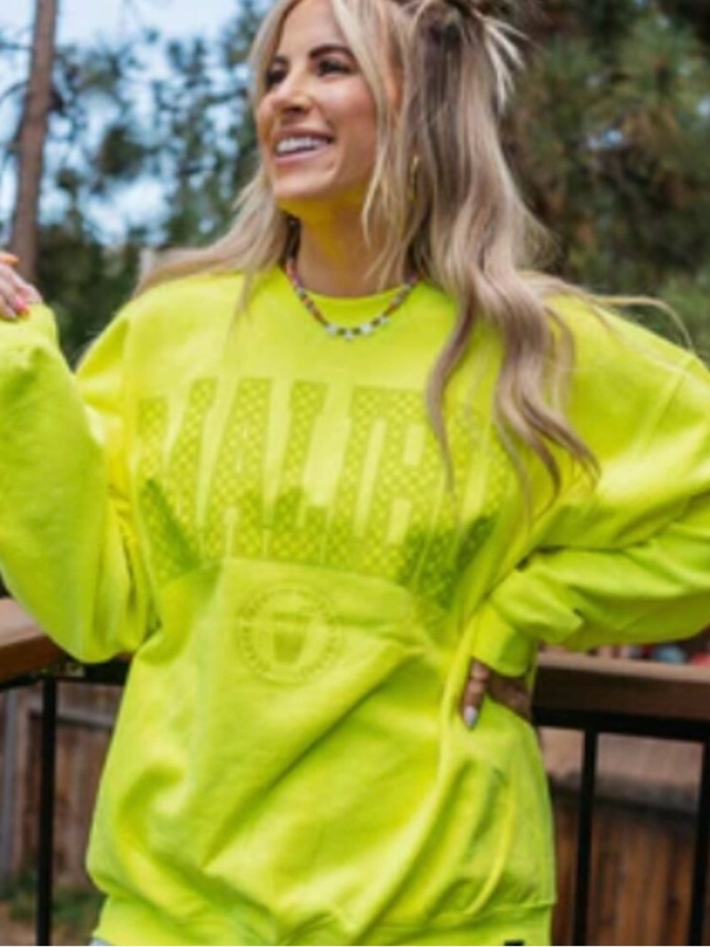 Krista Horton x Slyfox Threads Malibu (& diet) Sweatshirt - Size S